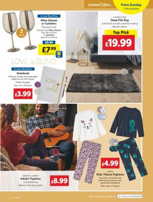 Limited Offers at Lidl - Home and Cozy Essentials Starting 31 October!