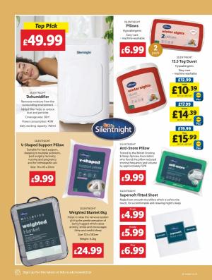 Sleep Better with Silentnight Essentials - Available at Lidl!